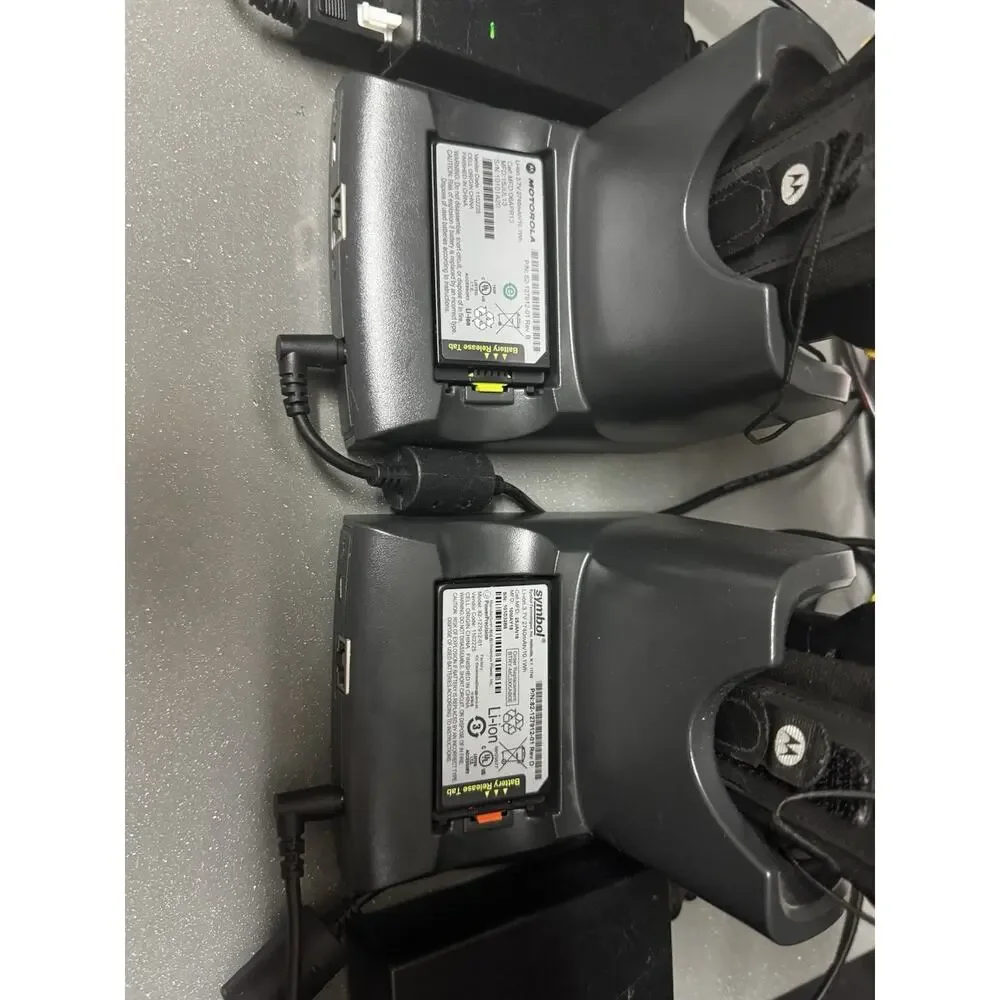Motorola MC3190 Barcode Scanners Lot of 2 w/ Cradles, Stylus, Batteries & Cables